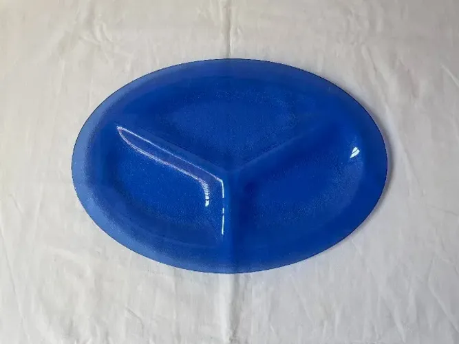 Travessa Azul de Vidro