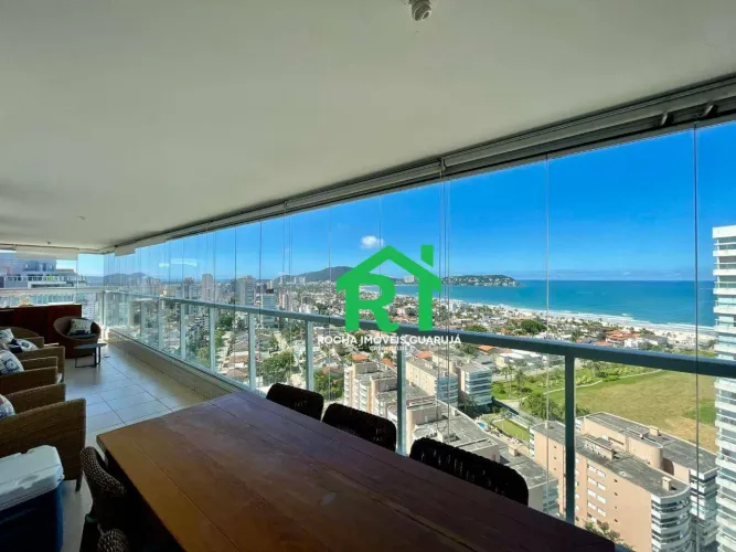 Apartamento com 3 quartos (1 suíte), varanda gourmet e 2 vagas à venda em Enseada, Guarujá