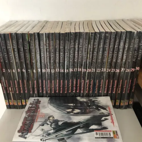 Coleção completa mangás Attack On Titan (Shingeki no Kyojin)