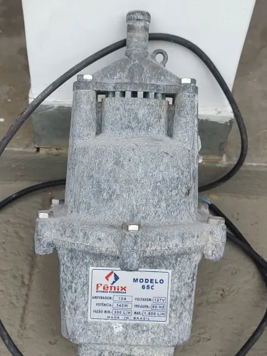 Bomba D'água Submersa (tipo "sapo") da marca Fênix, Modelo 650.