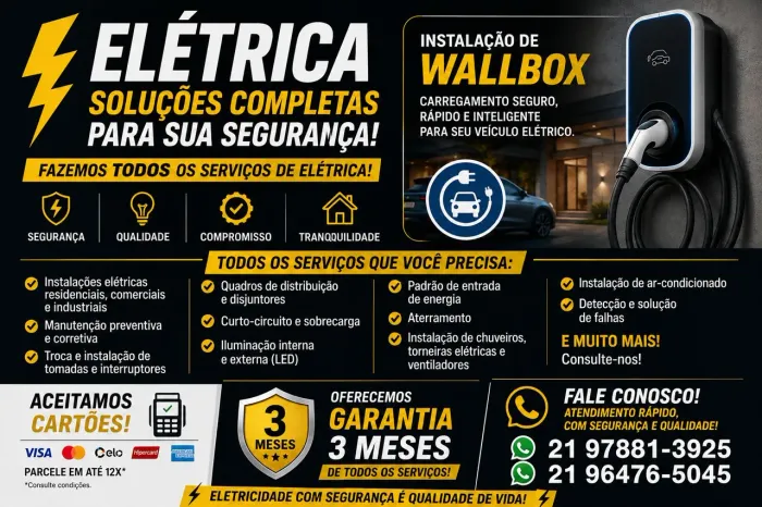 Eletricista residencial e predial 