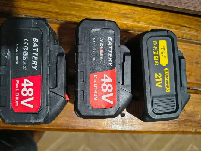 Baterias sem teste de funcionamento