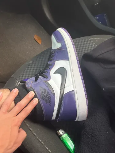 air jordan 1 court purple