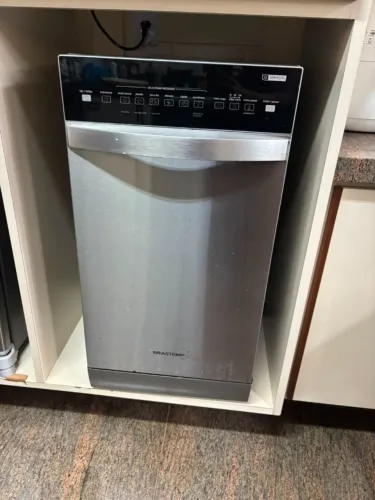 Lava Louças Brastem 10 serviços INOX BLF10BR - Excelente Estado