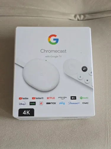 Chromecast 4k 4ª geração com Google TV