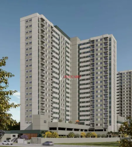 Apartamento com 2 dormitórios para alugar, 38 m² por R$ 2.350,00/mês - Centro - Guarulhos/