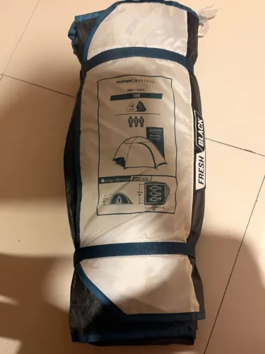 Barraca de Trilha Arpenaz Fresh and Black 3 Pessoas Quechua