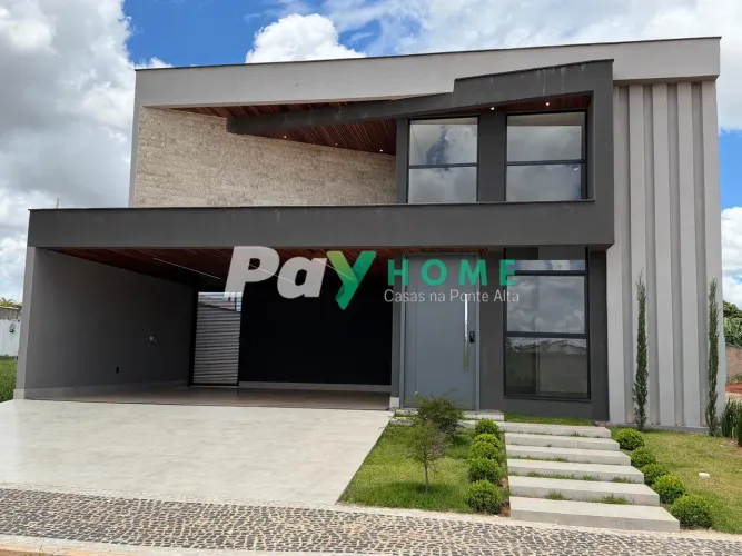 Condomínio alto padrão, Casa na Ponte Alta