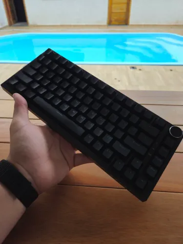 Teclado Gamer Ajazz AK820 + Cabo Coiled