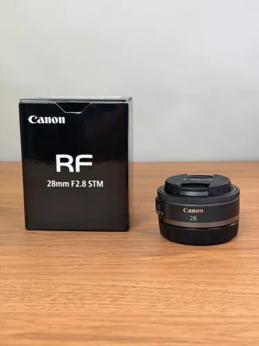 Lente 28mm RF 2.8 P/ Canon (Nova) Frete Grátis