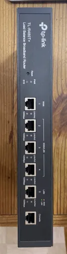 Roteador Load Balance Tl-r480t+ Tp-link Entrada Ca Cor Preto