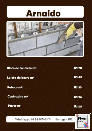 Pedreiro/bloqueiro