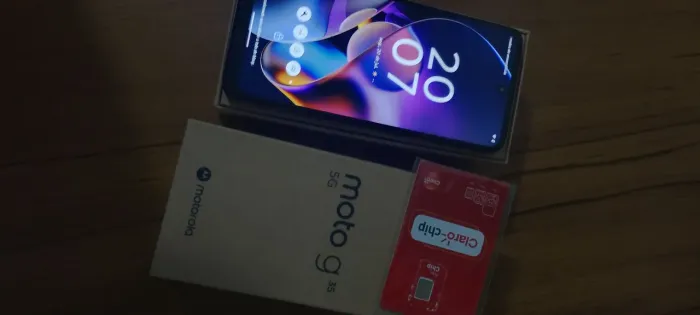 Moto G35sem detalhes
