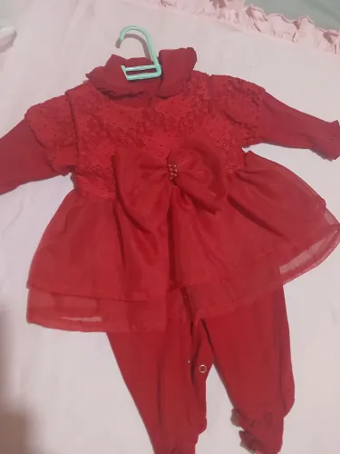 Kit de 2 macacão com vestido tam P