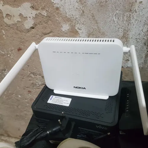 Modem roteador fibra nokia 