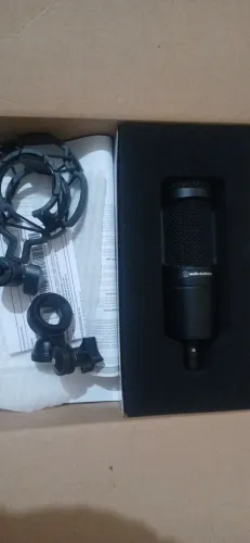 Microfone Condensador AT2020 Audio-Technica 