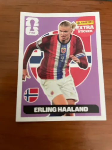 Extra sticker do haaland copa do mundo 2026