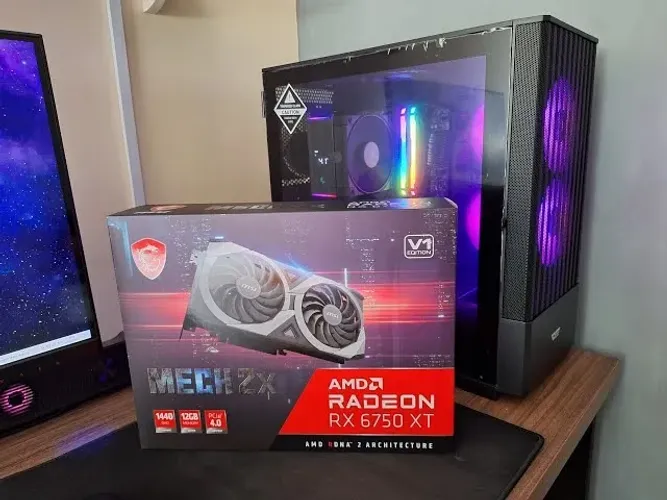 RX 6750 XT MSI Mech 2X 12GB GDDR6 - Excelente Estado | Placa de Vídeo Gamer