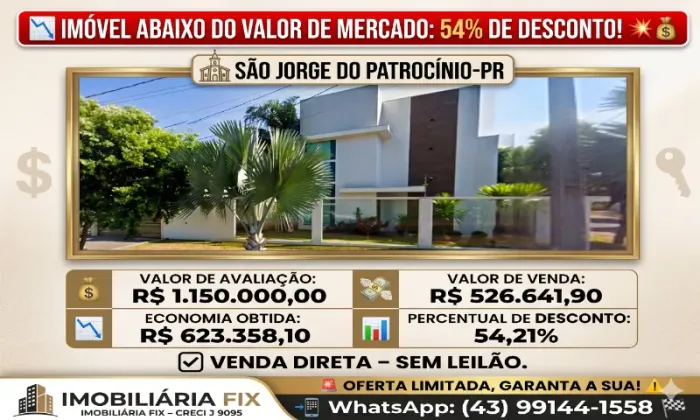 ? NEGÓCIO RARO NA REGIÃO: JARDIM UNIVERSO EM SÃO JORGE DO PATROCÍNIO! ?