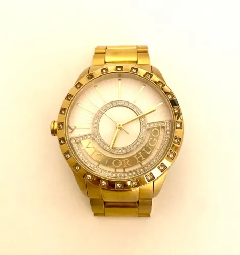 Relógio feminino Victor Hugo, modelo VH10124