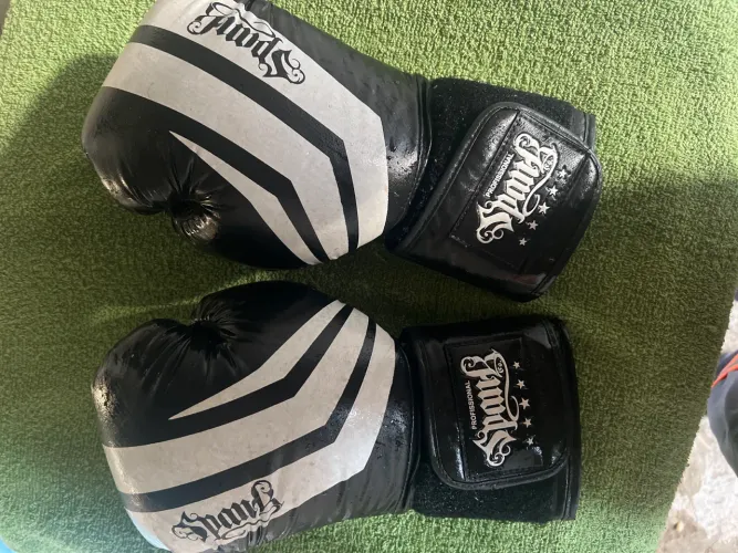 Luva e Caneleira de Muay Thai / BOX
