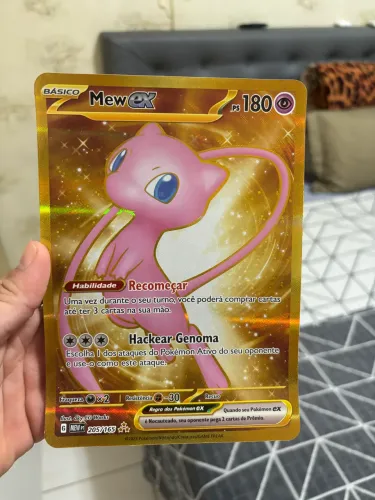 Carta promocional mew EX 
