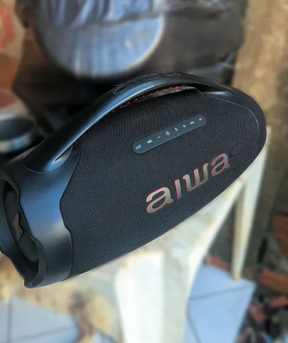 Caixa Boombox Aiwa Plus 200W (aceito propostas)