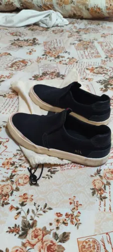 Slip On Reserva Recortes Preto