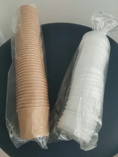 copinhos de gelato com tampa