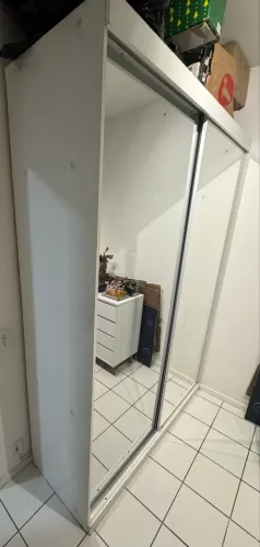 Armário 2 portas espelhado