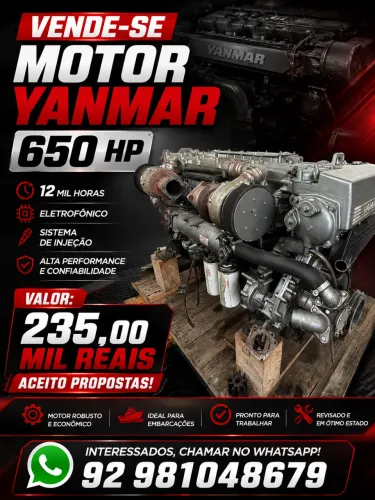 Motor 650 yanmar 
