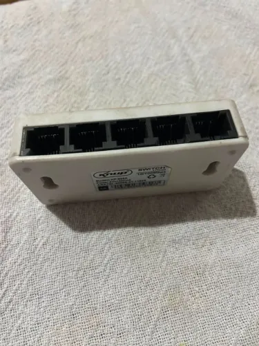 Switch Rj45 5 Portas Hub 10/100 mbps