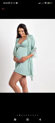 Kit camisola de amamentação 