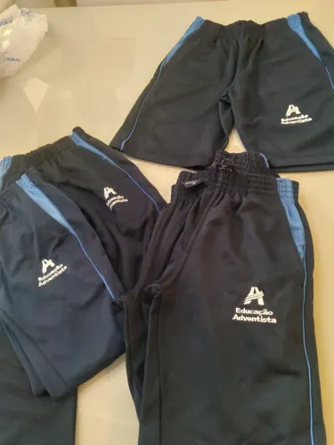 Calça e Short colegio adventista