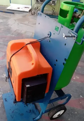 RECICLADORA DE GAS REFRIGERANTE + CILINDRO DE 40KG