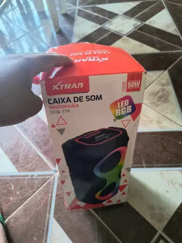 Caixa de som Bluetooth portátil