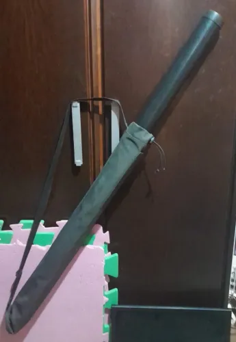Tubo PVC Cilíndrico De Transporte + Bolsa De Ombro Com Alça (Envio Pela OLX Pay)