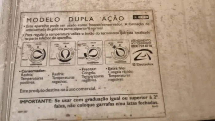 Vendo freezer funcionando