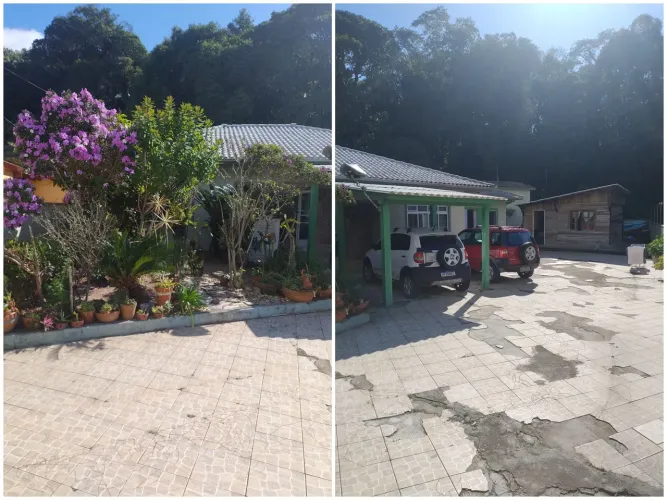 Casa 50mts praia Ganchos 5 qto, 4 ban, 3 coz