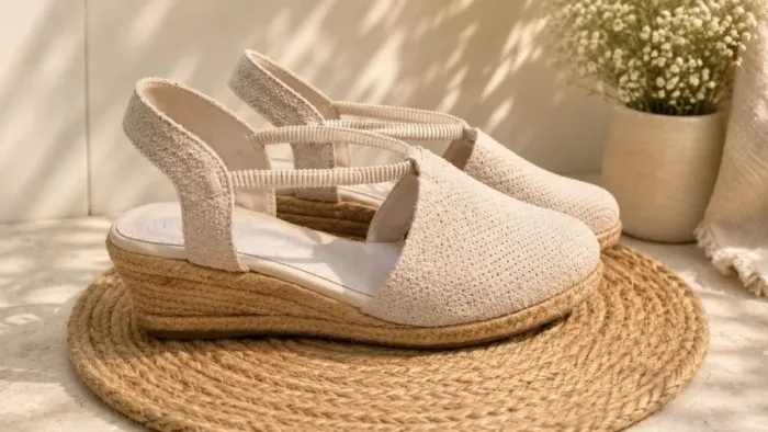 sandália espadrille sonho dos pés bege 35