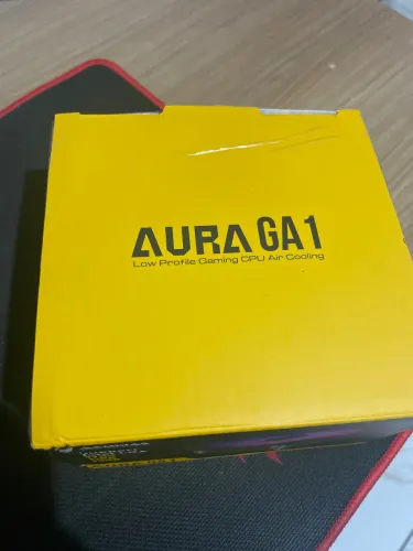 Cooler para Processador AURA GA1 Low Profile - LED Azul/Vermelho - Intel