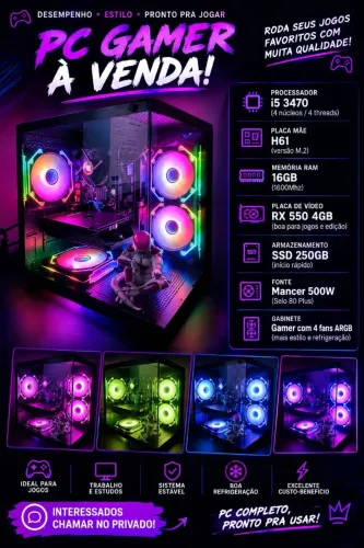 PC Gamer - Troco por celular