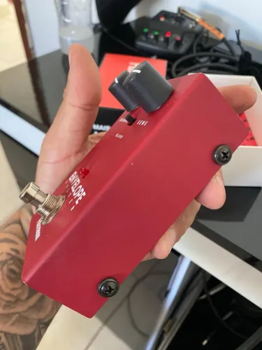 Pedal baixo e guitarra Envelope filter