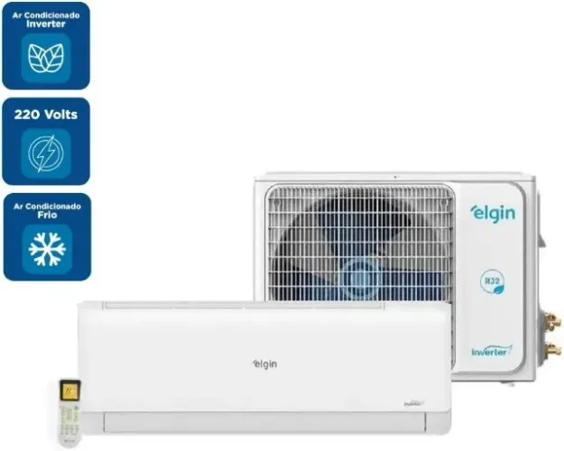Ar Condicionado Split Elgin Eco Inverter II 12.000 BTU/h (Frio) - 220V