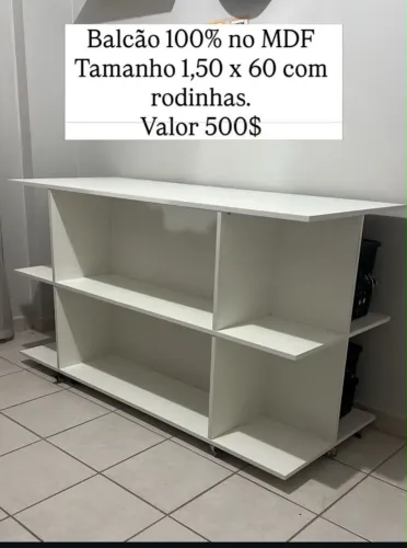 Balcão MDF no preço.