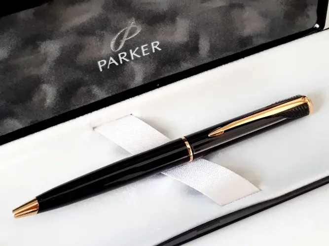 Caneta Parker Inflection Gloss Esferográfica - Original - Colecionador