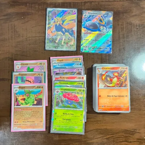 72 cartas Pokémon sem repetição (Fogo Fantasmagórico)