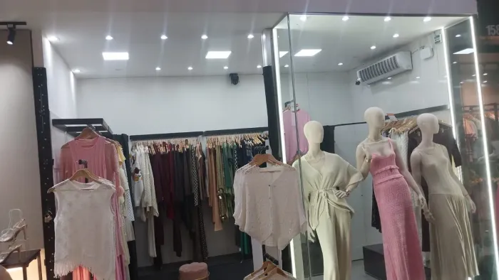Loja passarela da moda 