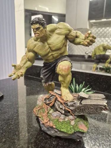 Action figure Hulk os vingadores estatueta original Iron edição especial
