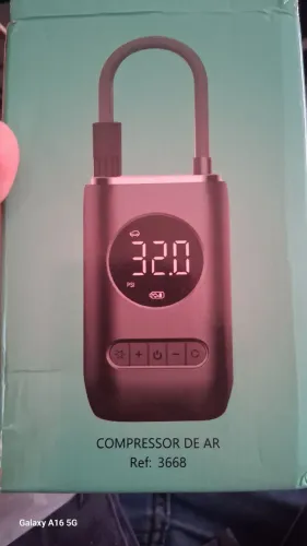 Vendo mini compressor, faço entrega